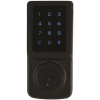 Defiant Matte Black Single Cylinder Electronic Touchscreen Deadbolt