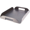 Lodging Star 11 in. x 14 in. Hospitality Black Tray