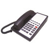 Lodging Star Guestroom Phone HTP Series Corded, 2 Lines with Speaker and 10 Memory, Black