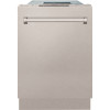 ZLINE 18" Compact DuraSnow Top Control Dishwasher with Stainless Steel Tub and Traditional Style Handle, 52 dBa