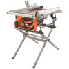 RIDGID 15 Amp 10 in. Portable Jobsite Table Saw with Folding Stand