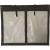 12 ft. x 8 ft. Snap-On Garage Door Screen with Zipper