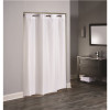 Hookless 36 in. x 82 in. 3 in 1 TPU Coated White Shower Curtain Stall Size XL (Case of 12)