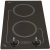 Kenyon Caribbean 12 in. Radiant Electric Cooktop in Black with 2 Elements 208-Volt
