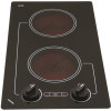 Kenyon Caribbean Series 12 in. Radiant Electric Cooktop in Black with 2 Elements 120-Volt