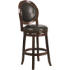 Carnegy Avenue 30 in. Bar Height Cappuccino Bar Stool Carnegy Avenue 30 in. Bar Height Cappuccino Bar Stool