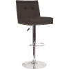 Carnegy Avenue 34 in. Black Fabric Bar Stool Carnegy Avenue 34 in. Black Fabric Bar Stool