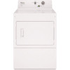 Whirlpool 7.4 cu. ft. 240 Volt White Commercial Electric Super-Capacity Dryer