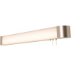 AFX Allen 60-Watt 1-Light Satin Nickel Integrated LED Bath Vanity Light Bar
