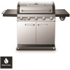 Dyna-Glo Premier 5-Burner Natural Gas Grill in Stainless Steel with Side Burner