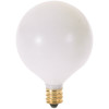 Satco 40-Watt G16.5 Candelabra Base Globe Dimmable Incandescent Light Bulb (25-Pack)