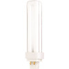 Satco 75-Watt Equivalent T4 G24q-2 Base Dual Tube CFL Light Bulb in Warm White Satco 75-Watt Equivalent T4 G24q-2 Base Dual Tube CFL Light Bulb in Warm White