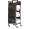 Hospitality 1 Source XDUTY Xpress Housekeeping Cart Powder Coated Steel