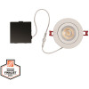 Commercial Electric Ultra-Spot 4 in. Selectable New Construction and Remodel Color Canless Recessed Integrated LED Kit