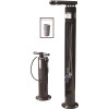 Galvanized Bike Repair Stand with Heavy-Duty Air Pump