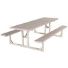All-Aluminum 7.5 ft. Picnic Table