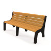 Newport 6 ft. Cedar Recycled Plastic Bench