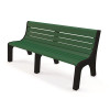 Newport 6 ft. Green Recycled Plastic Bench