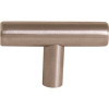 Anvil Mark 2 in. Satin Nickel Hollow Stainless Steel Drawer Pull (5-Pack)