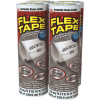 FLEX SEAL FAMILY OF PRODUCTS Flex Tape Clear 12 in. x 10 ft. Strong Rubberized Waterproof Tape (4-Piece)