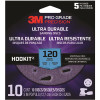 3M Pro Grade Precision 5 in. 120-Grit Ultra Durable Universal Hole Sanding Disc (10-Discs/Pack)