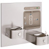 Elkay EZH2O Bottle Filling Station with Integral Soft Sides Fountain, Filtered Non-Refrigerated Stainless