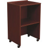 Oklahoma Sound A/V Cart Lectern Base, Mahogany