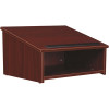 Oklahoma Sound Tabletop Lectern, Mahogany