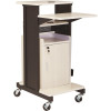 Oklahoma Sound Premium Plus Presentation Cart with Storage Cabinet