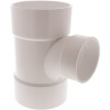 NIBCO 6 in. x 6 in. x 4 in. PVC DWV All Hub Sanitary Reducing Tee
