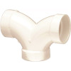 NIBCO 3 in. PVC DWV Hub x Hub x Hub Double Elbow NIBCO 3 in. PVC DWV Hub x Hub x Hub Double Elbow