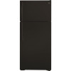 GE 16.6 cu. ft. Top Freezer Refrigerator in Black, ENERGY STAR