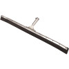 Alpine Industries 36 in. Steel Professional Curved Floor Squeegee without Handle in Black