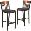 Carnegy Avenue 30.5 in. Cherry Bar Stool (2-pack)