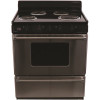 Premier 30 in. 3.91 cu. ft. Coil Electric Range in. Stainless Steel 4-Burner Power Cord Sold Separately