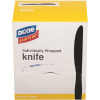 Dixie Medium-Weight Black Disposable Polystyrene Plastic Knives, Utensils (6 Boxes at 90 Per Box)