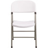 Flash Furniture White Plastic Seat with Metal Frame Folding Chair (6-Pack) Flash Furniture White Plastic Seat with Metal Frame Folding Chair (6-Pack)