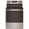 Whirlpool 5.3 cu. ft. Electric Range with 4-Elements and Frozen Bake Technology in Stainless Steel