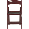Carnegy Avenue Red Mahogany Resin Folding Chair (Set of 4)