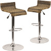 Carnegy Avenue 36.25 in. Brown Bar Stool (Set of 2) Carnegy Avenue 36.25 in. Brown Bar Stool (Set of 2)