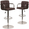 Carnegy Avenue 45.25 in. Brown Bar Stool (Set of 2) Carnegy Avenue 45.25 in. Brown Bar Stool (Set of 2)
