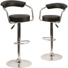 Carnegy Avenue 42.25 in. Black Bar Stool (Set of 2) Carnegy Avenue 42.25 in. Black Bar Stool (Set of 2)