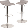 Carnegy Avenue 35.25 in. Gray Bar Stool (Set of 2) Carnegy Avenue 35.25 in. Gray Bar Stool (Set of 2)
