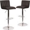Carnegy Avenue 33.5 in. Black Bar Stool (Set of2) Carnegy Avenue 33.5 in. Black Bar Stool (Set of2)