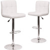 Carnegy Avenue 34 in White Bar Stool (Set of 2) Carnegy Avenue 34 in White Bar Stool (Set of 2)