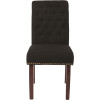 Carnegy Avenue Black Fabric Dining Chairs (Set of 2)