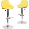 Carnegy Avenue 32 in. Yellow Bar stool (Set of 2) Carnegy Avenue 32 in. Yellow Bar stool (Set of 2)
