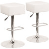 Carnegy Avenue 30.25 in. White Bar stool (Set of 2) Carnegy Avenue 30.25 in. White Bar stool (Set of 2)