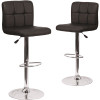 Carnegy Avenue 34 in. Black Bar stool (Set of 2) Carnegy Avenue 34 in. Black Bar stool (Set of 2)