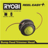 RYOBI REEL EASY+ Bump Feed String Head with Speed Winder